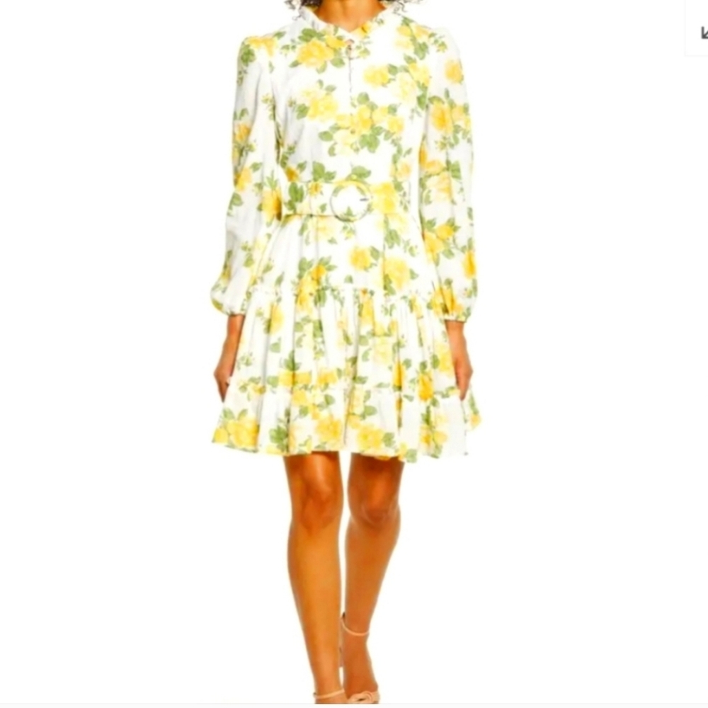 Rachel Parcell yellow flower dress